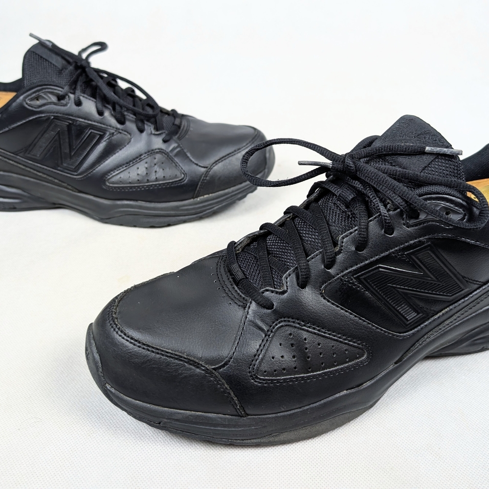 Size 14D New Balance 623v3 Men's Black Leather Training Shoes (MX623AB3)